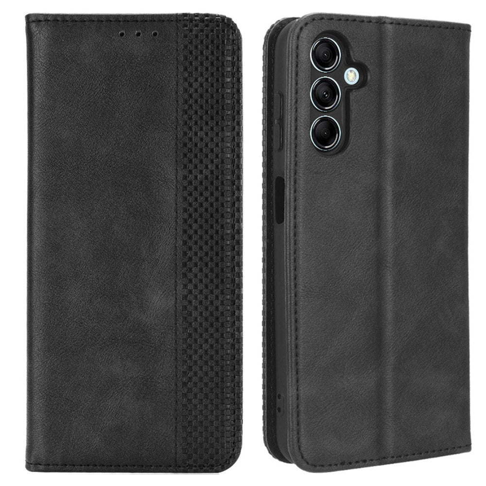 For Samsung Galaxy M54 5G / F54 5G PU Leather Vintage Magnetic Cover Stand Flip Wallet Phone Case For Samsung Galaxy M54 5G / F54 5G PU Leather Vintage Magnetic Cover Stand Flip Wallet Phone Case